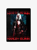 DC Comics Harley Quinn Suicide Squad 2 Tropical Floral Silk Touch Throw