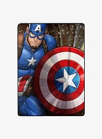 Marvel Avengers Our Captain Silk Touch Throw