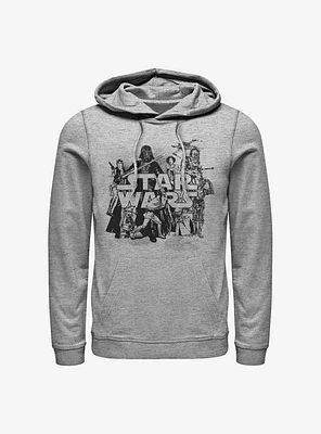 Star Wars Collage Hoodie