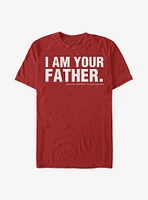 Star Wars I Am Your Father Quote T-Shirt