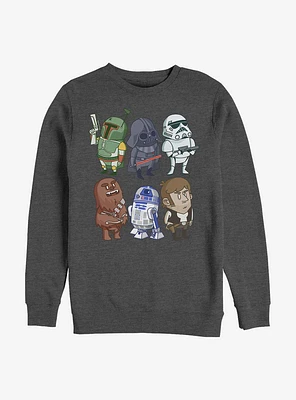 Star Wars Doodles Crew Sweatshirt