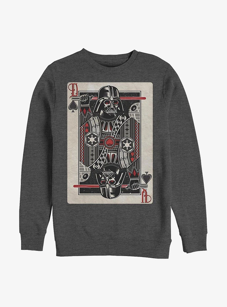 Star Wars Darth Of Spades Crew Sweatshirt