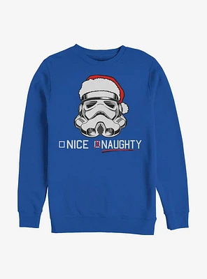 Star Wars Trooper Naughty List Crew Sweatshirt