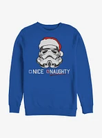 Star Wars Trooper Naughty List Crew Sweatshirt