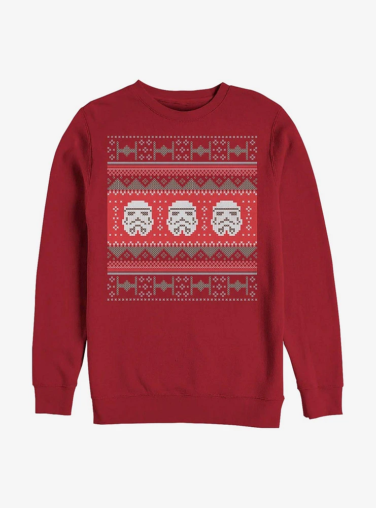 Star Wars Trooper Ugly Holiday Crew Sweatshirt