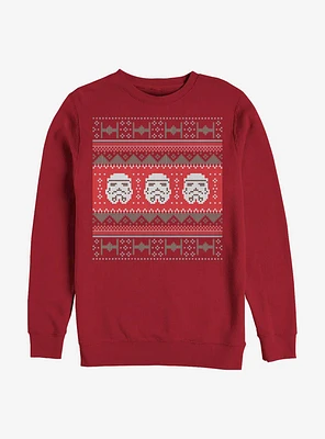 Star Wars Trooper Ugly Holiday Crew Sweatshirt