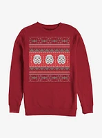 Star Wars Trooper Ugly Holiday Crew Sweatshirt
