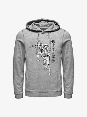 Star Wars Troopers Japanese Kanji Hoodie