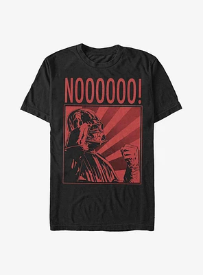 Star Wars Darth Vader Nooo T-Shirt