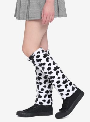 Cow Print Leg Warmers