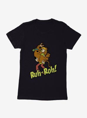Scooby-Doo Ruh-Roh! Shaggy And Scooby Womens T-Shirt
