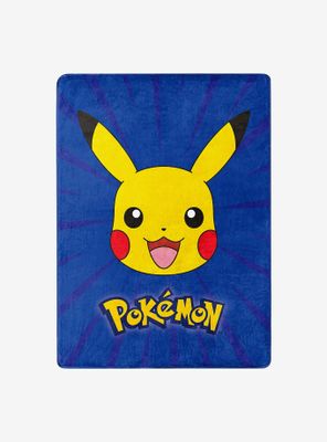 Pokemon Burst Pika Silk Touch Throw