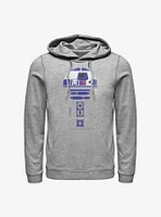 Star Wars R2-D2 Character Hoodie