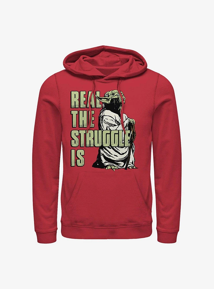 Star Wars Real The Struggle Is Hoodie