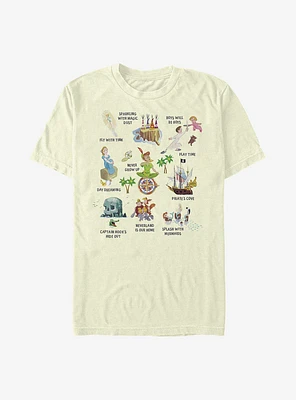 Disney Peter Pan Icons T-Shirt