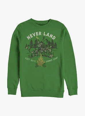 Disney Peter Pan Camp Never Land Crew Sweatshirt