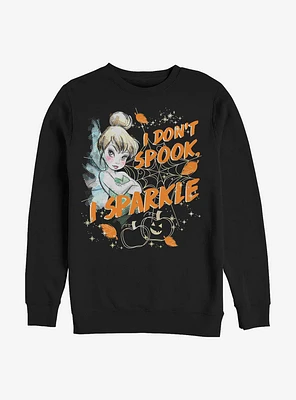 Disney Tinker Bell Sparkle Not Spook Crew Sweatshirt