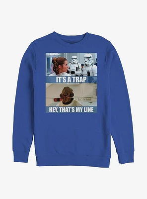 Star Wars It's A Trap Crew Sweatshirt