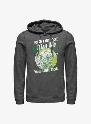 Star Wars Yoda Kiss Me You Will Not Hoodie