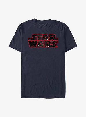 Star Wars Galaxy Logo Outline T-Shirt