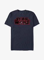 Star Wars Galaxy Logo Outline T-Shirt