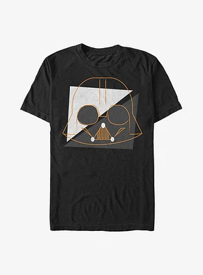 Star Wars Geometric Vader Lines T-Shirt