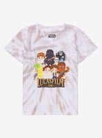 Star Wars Chibi Characters & Lucasfilm Logo Toddler Tie-Dye T-Shirt - BoxLunch Exclusive