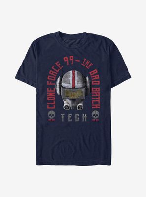 Star Wars: The Bad Batch Tech Headstone T-Shirt