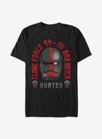 Star Wars: The Bad Batch Hunter Headstone T-Shirt