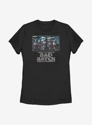 Star Wars: The Bad Batch Group Womens T-Shirt