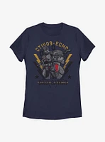 Star Wars: The Bad Batch Echo Army Crate Womens T-Shirt