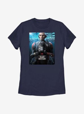 Star Wars: The Bad Batch Echo Poster Womens T-Shirt