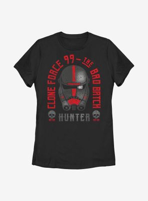 Star Wars: The Bad Batch Hunter Headstone Womens T-Shirt