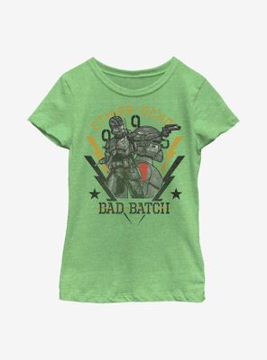 Star Wars: The Bad Batch Echo Army Crate Youth Girls T-Shirt
