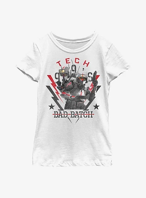 Star Wars: The Bad Batch Tech Crate Youth Girls T-Shirt