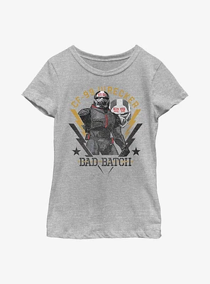 Star Wars: The Bad Batch Wrecker Army Crate Youth Girls T-Shirt