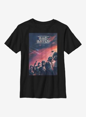 Star Wars: The Bad Batch Poster Youth T-Shirt