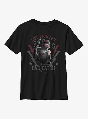 Star Wars: The Bad Batch Hunter Army Crate Youth T-Shirt