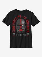 Star Wars: The Bad Batch Hunter Headstone Youth T-Shirt