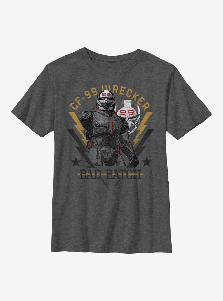 Star Wars: The Bad Batch Wrecker Army Crate Youth T-Shirt