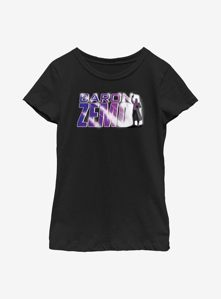 Marvel The Falcon And Winter Soldier Baron Zemo Youth Girls T-Shirt