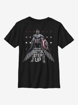 Marvel The Falcon And Winter Soldier Teamed Youth T-Shirt