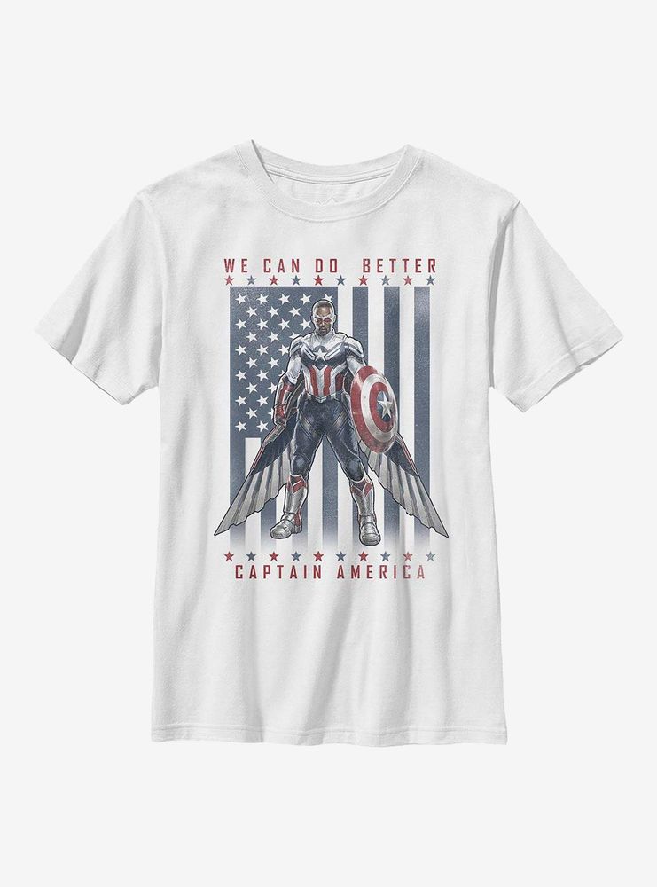 Marvel The Falcon And Winter Soldier Flight Of Youth T-Shirt