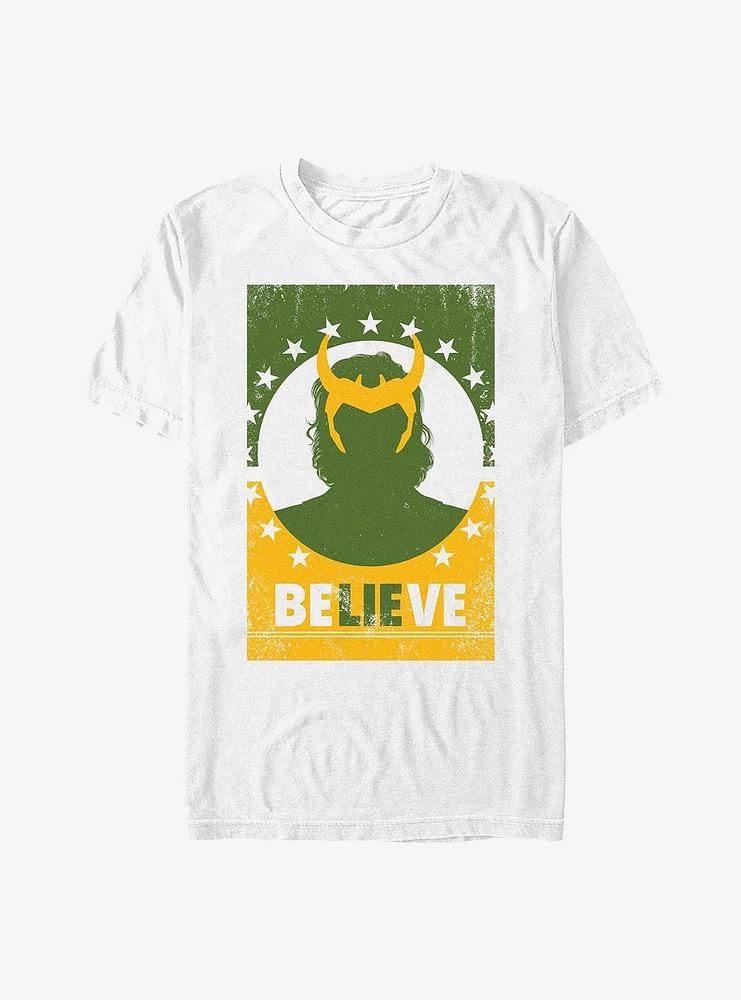 Marvel Loki Believes T-Shirt