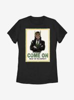 Marvel Loki Pres Womens T-Shirt
