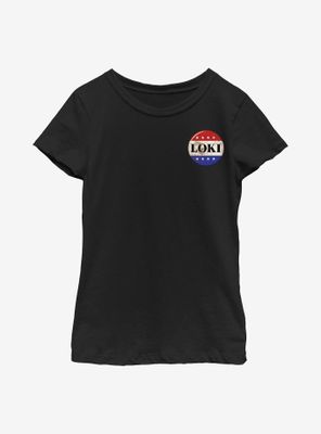 Marvel Loki Voting Youth Girls T-Shirt