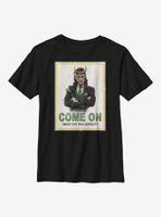 Marvel Loki Pres Youth T-Shirt