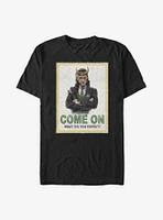 Marvel Loki What Did You Expect? T-Shirt