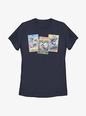 Disney Lilo & Stitch Tarot Womens T-Shirt