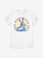 Disney Lilo & Stitch Some Bunny Loves You Womens T-Shirt